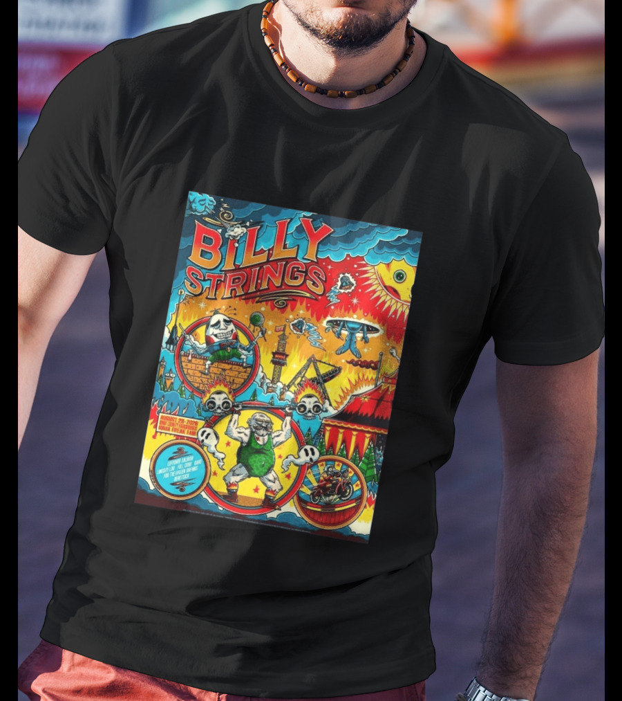 Billy Strings Ionia Freak Fair August 28 2026 Night 1 Ionia MI T-Shirt