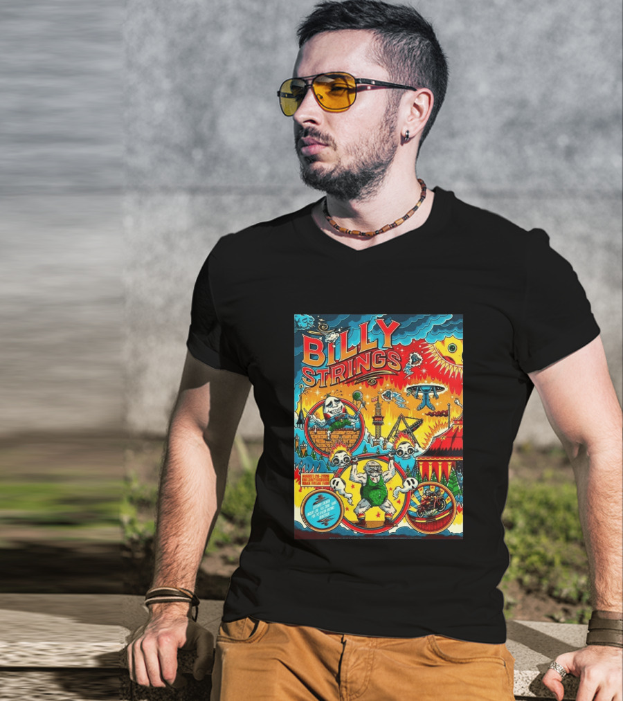 Billy Strings Ionia Freak Fair August 28 2026 Night 1 Ionia MI T-Shirt