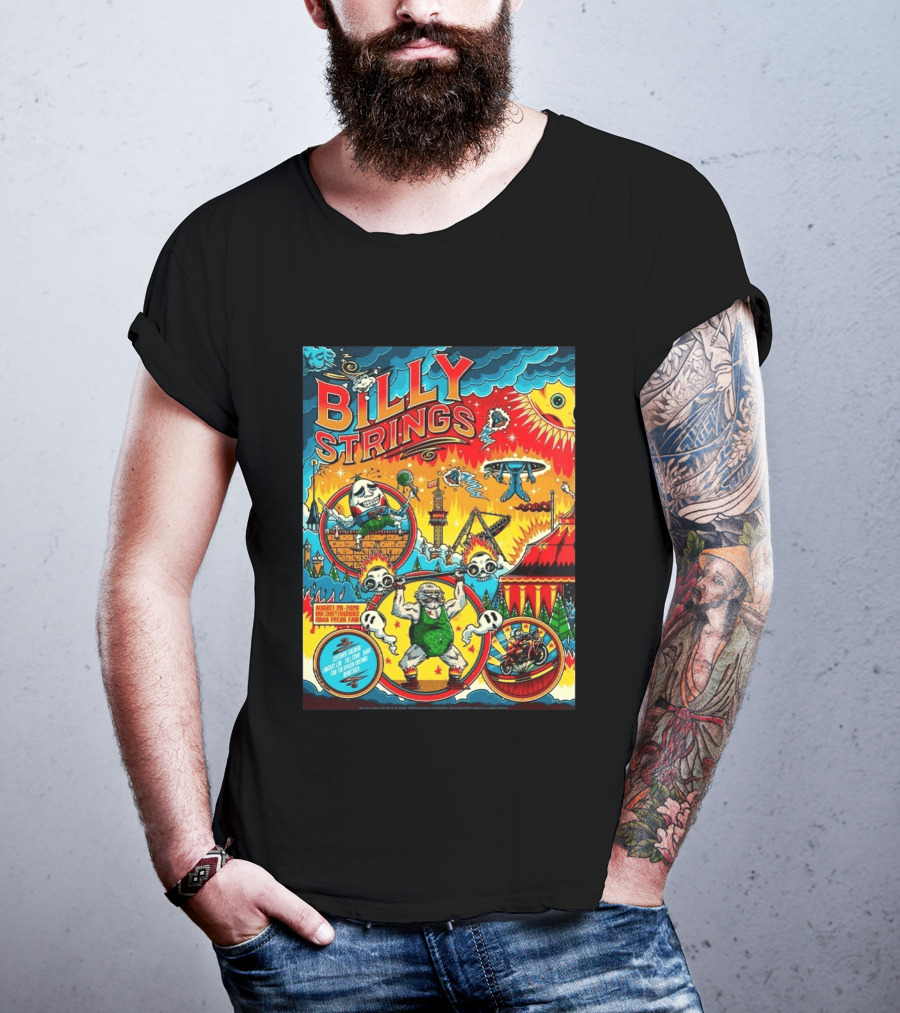 Billy Strings Ionia Freak Fair August 28 2026 Night 1 Ionia MI T-Shirt