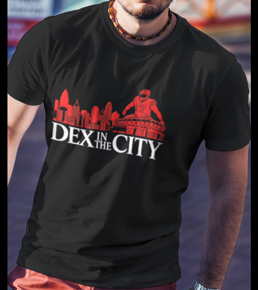 Dex In The City Football Skyline Adventure T-Shirt