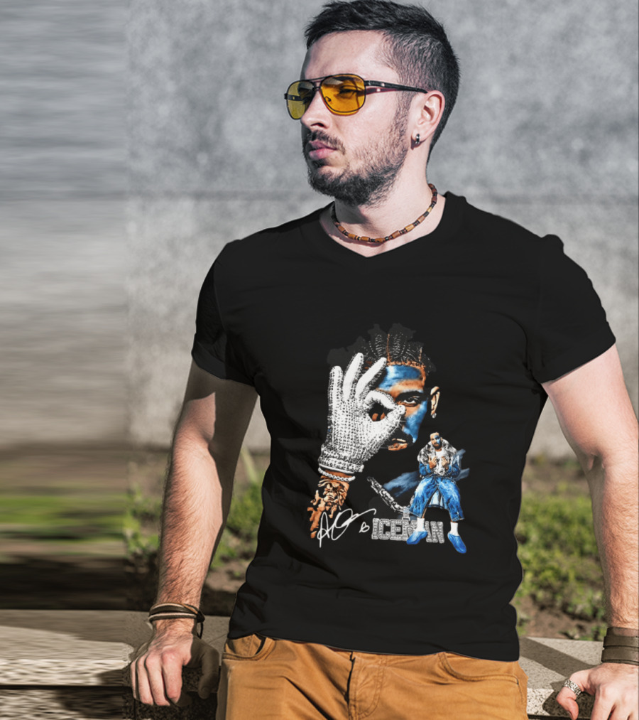 Drake Ice Man Brodie Signature Bling T-Shirt
