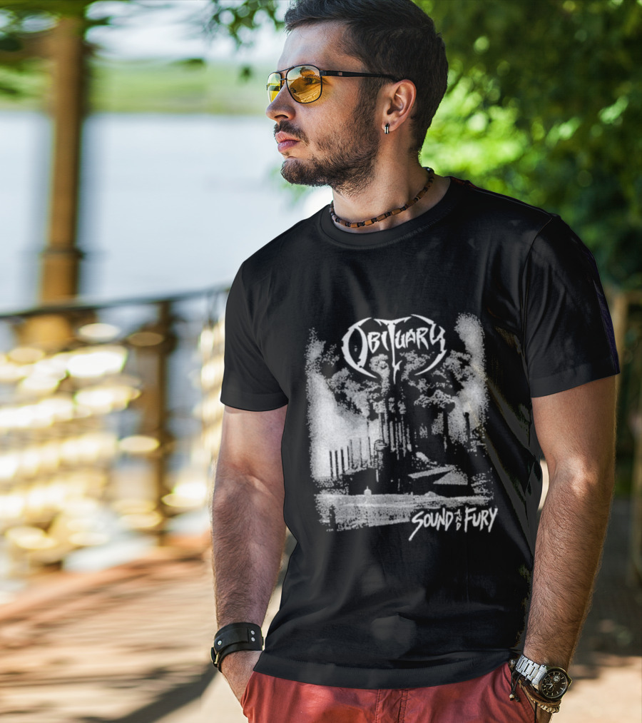 Obituary Sound And Fury 2026 World Demise T-Shirt
