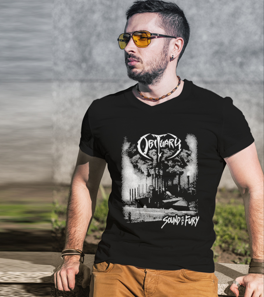 Obituary Sound And Fury 2026 World Demise T-Shirt