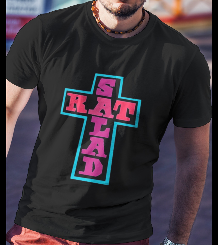Grateful Sabbath Rat Salad Cross T-Shirt