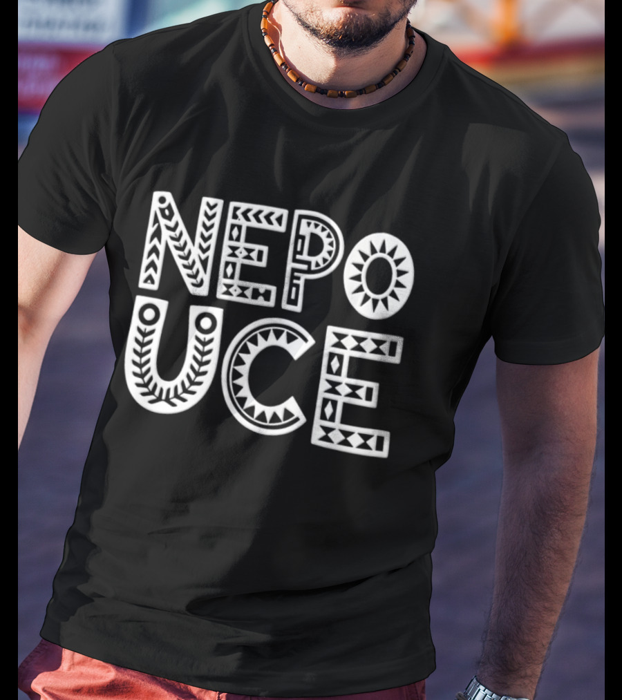 Grayson Waller Wearing Nepo Uce Tribal T-Shirt