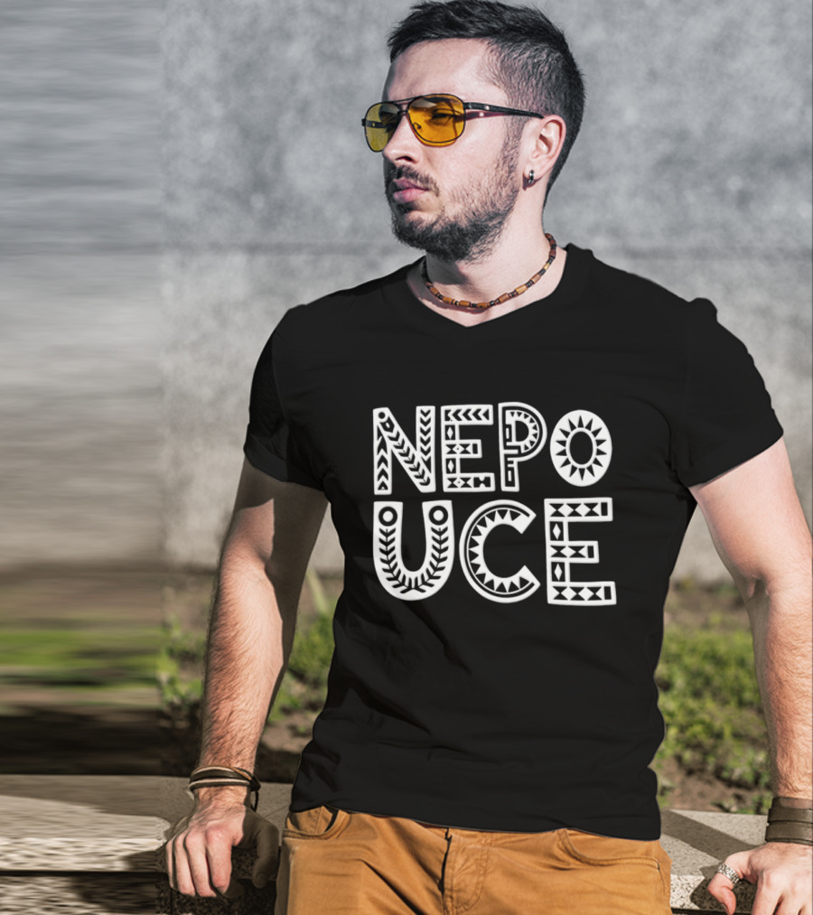 Grayson Waller Wearing Nepo Uce Tribal T-Shirt