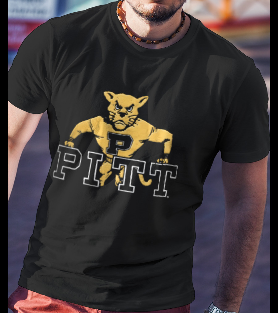 Pittsburgh Panthers NCAA Pitt Angry Panther T-Shirt