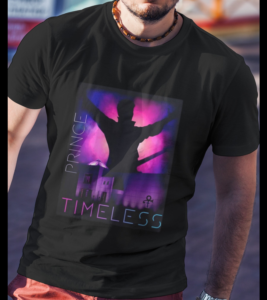 Prince Timeless Paisley Park Iconic Silhouette Purple Celebration August 28 2026 T-Shirt