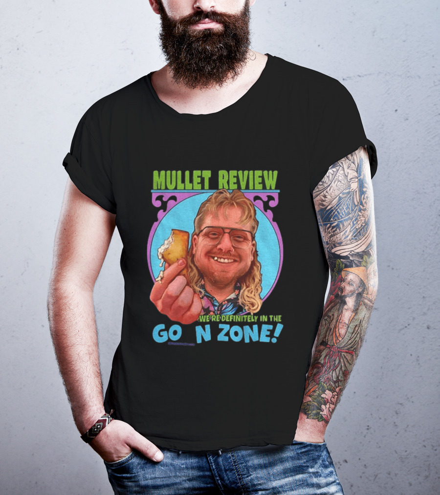 Mullet Review Australian Wine Connoisseur We're Definitely In The Goon Zone T-Shirt