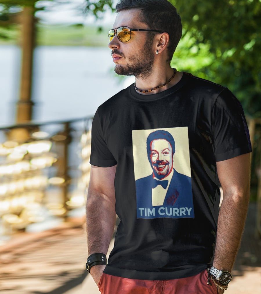 Tim Curry Iconic Obama Hope T-Shirt