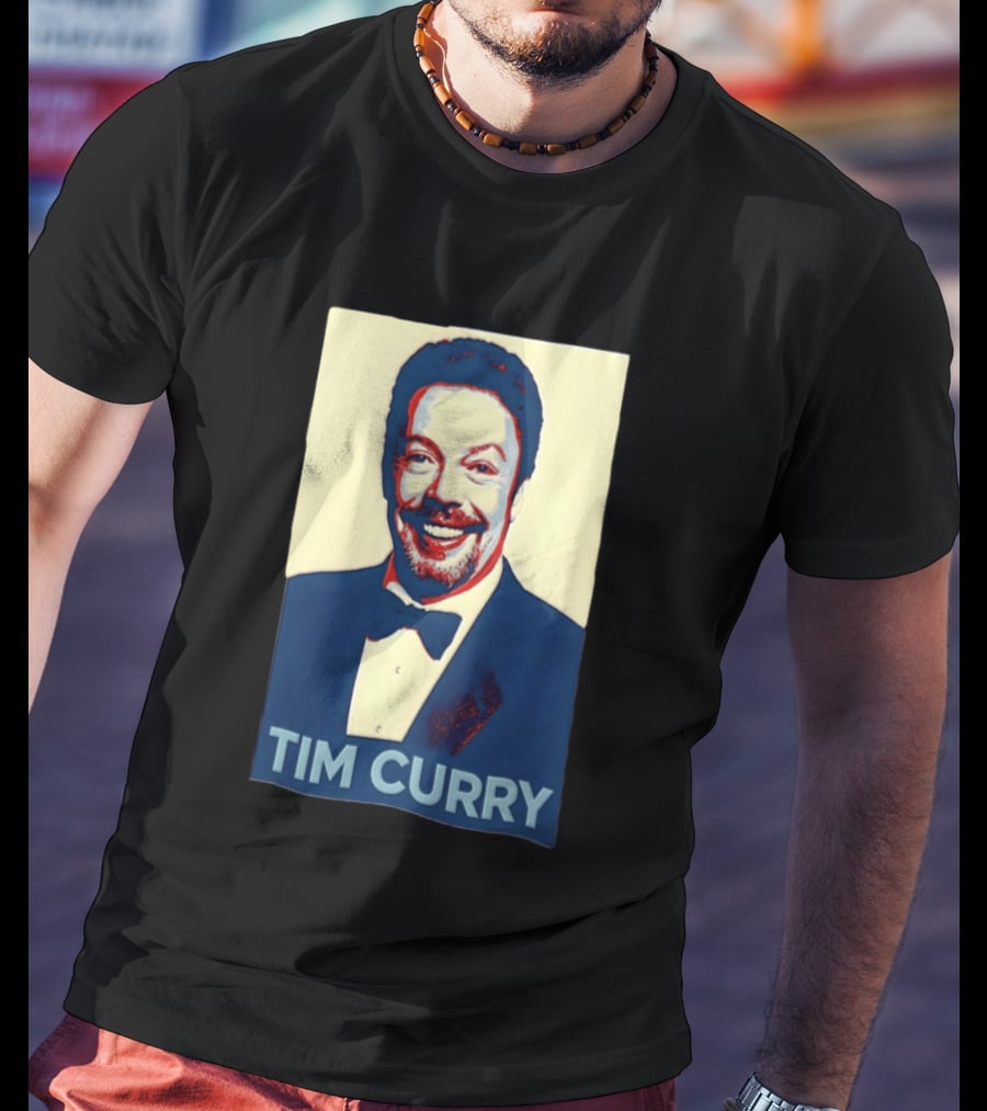 Tim Curry Iconic Obama Hope T-Shirt