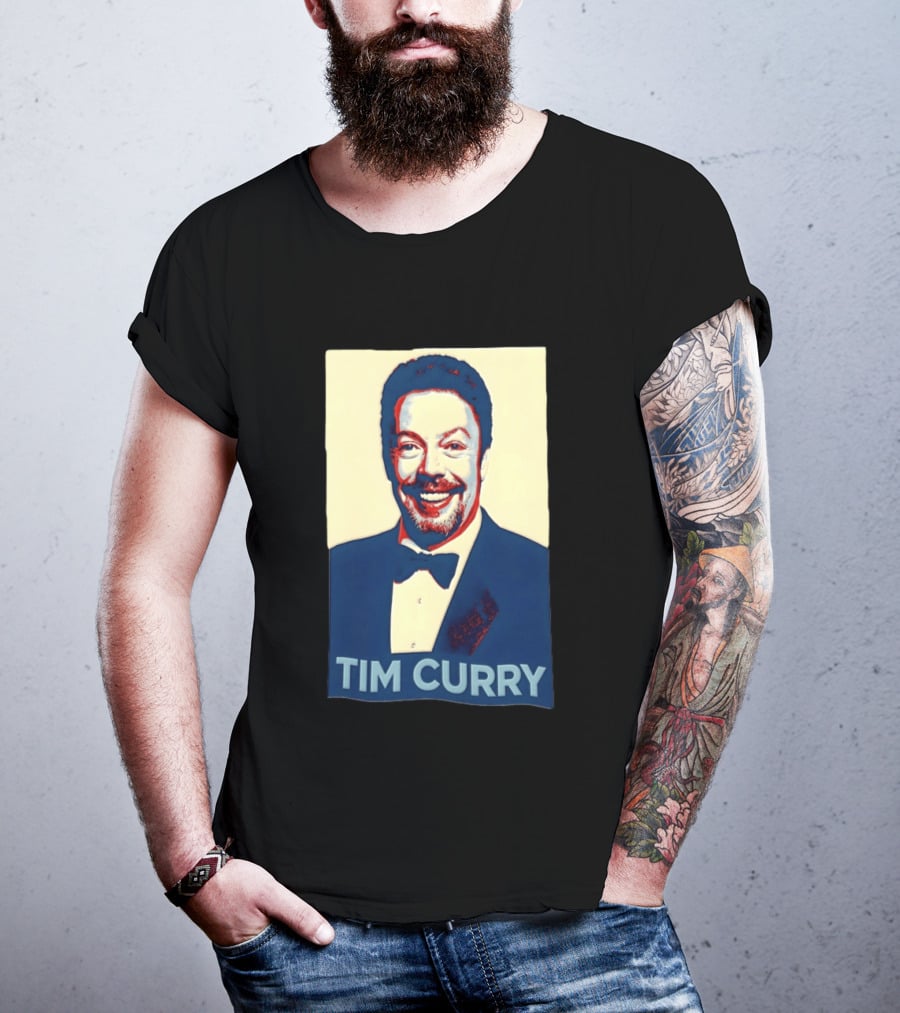Tim Curry Iconic Obama Hope T-Shirt