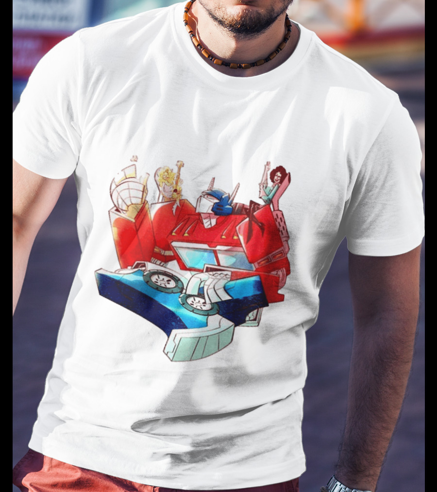 Dolly Parton Tim Curry Peter Cullen Optimus Prime T-Shirt