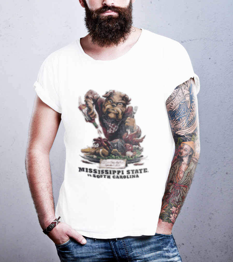 Williams Price Stadium September 19 2026 Mississippi State Vs South Carolina Bulldog T-Shirt