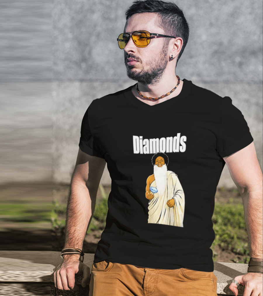 Diamonds Randy Moss Minnesota Vikings Iconic Sports Legend T-Shirt