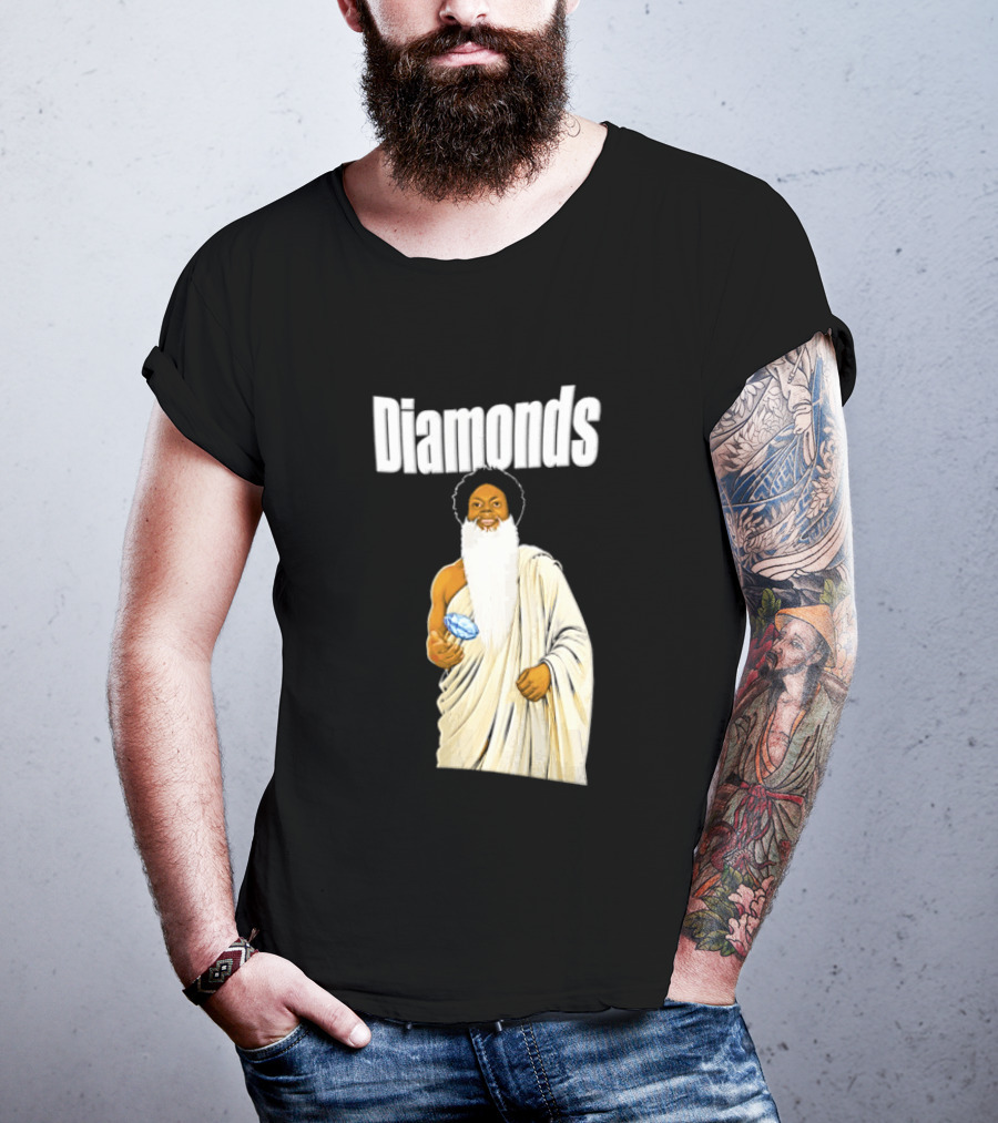 Diamonds Randy Moss Minnesota Vikings Iconic Sports Legend T-Shirt
