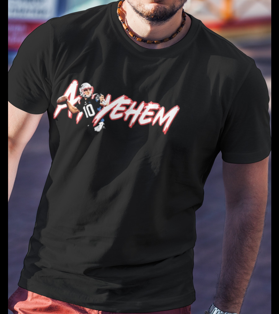 Drake Mayehem New England Patriots 2026 T-Shirt