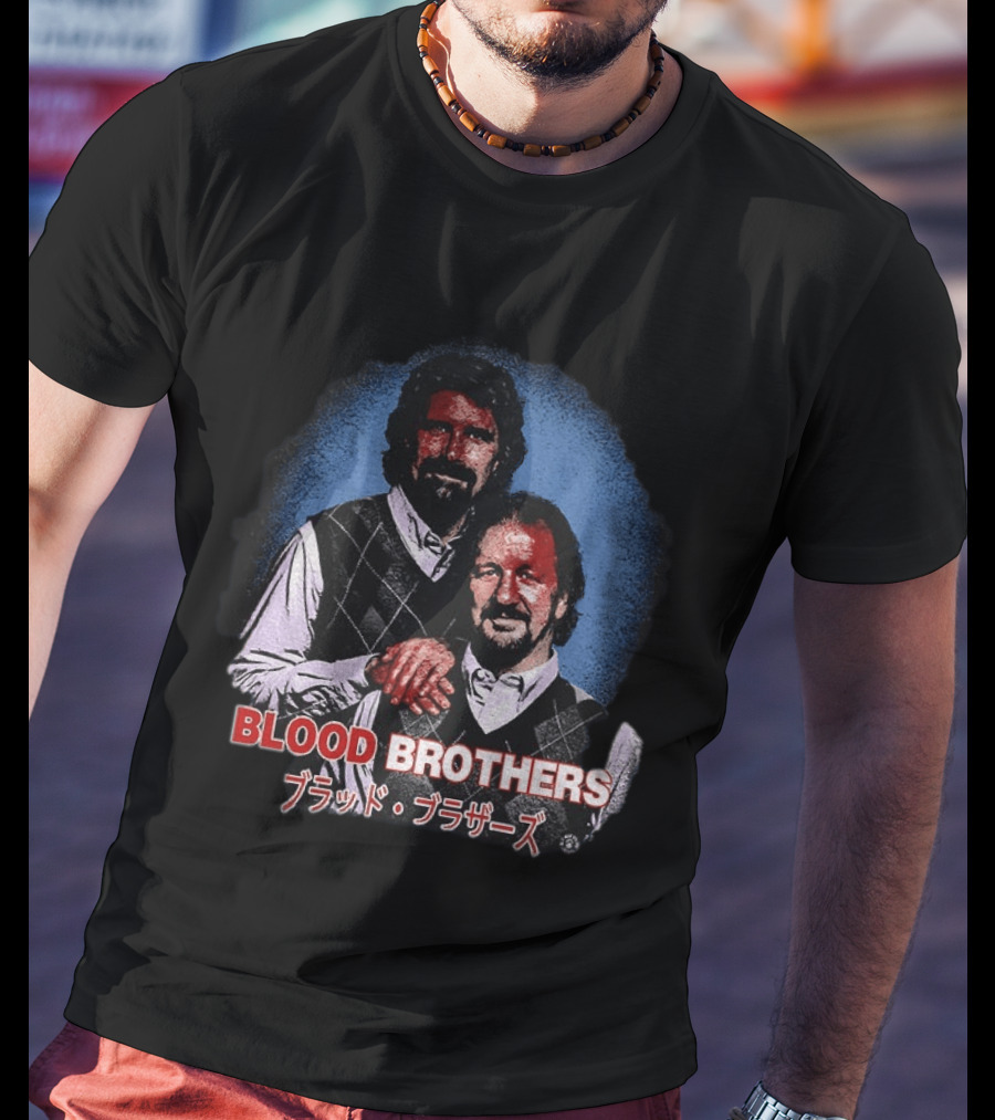 Mick Foley Terry Funk Blood Brothers T-Shirt