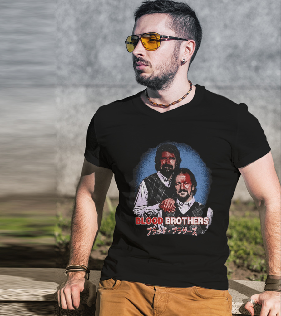 Mick Foley Terry Funk Blood Brothers T-Shirt