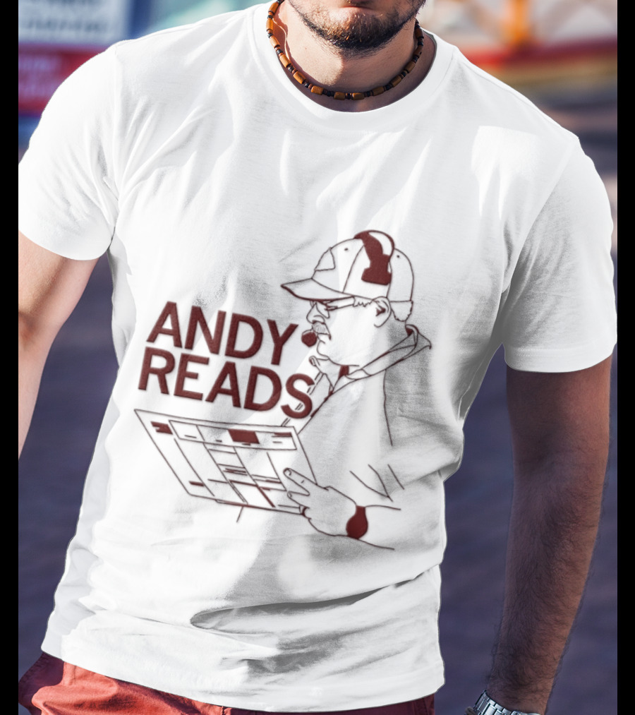 Andy Reads Kansas City Chiefs Coach Andy Reid T-Shirt