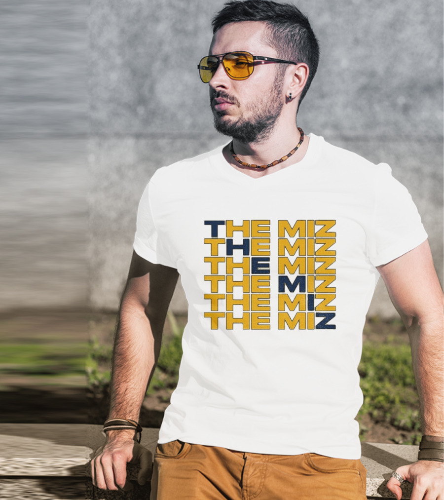 Jacob Misiorowski The Miz Milwaukee Baseball Stacked T-Shirt