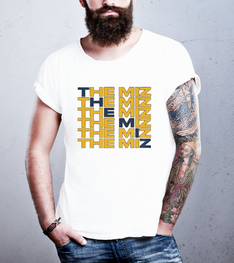Jacob Misiorowski The Miz Milwaukee Baseball Stacked T-Shirt