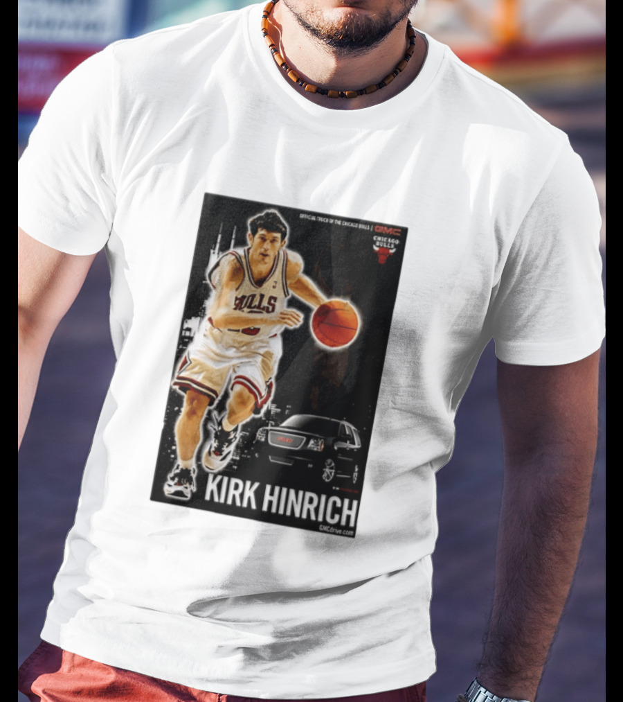 Kirk Hinrich Chicago Bulls GMC Basketball Action T-Shirt