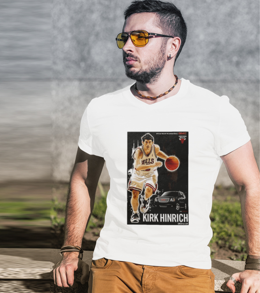 Kirk Hinrich Chicago Bulls GMC Basketball Action T-Shirt