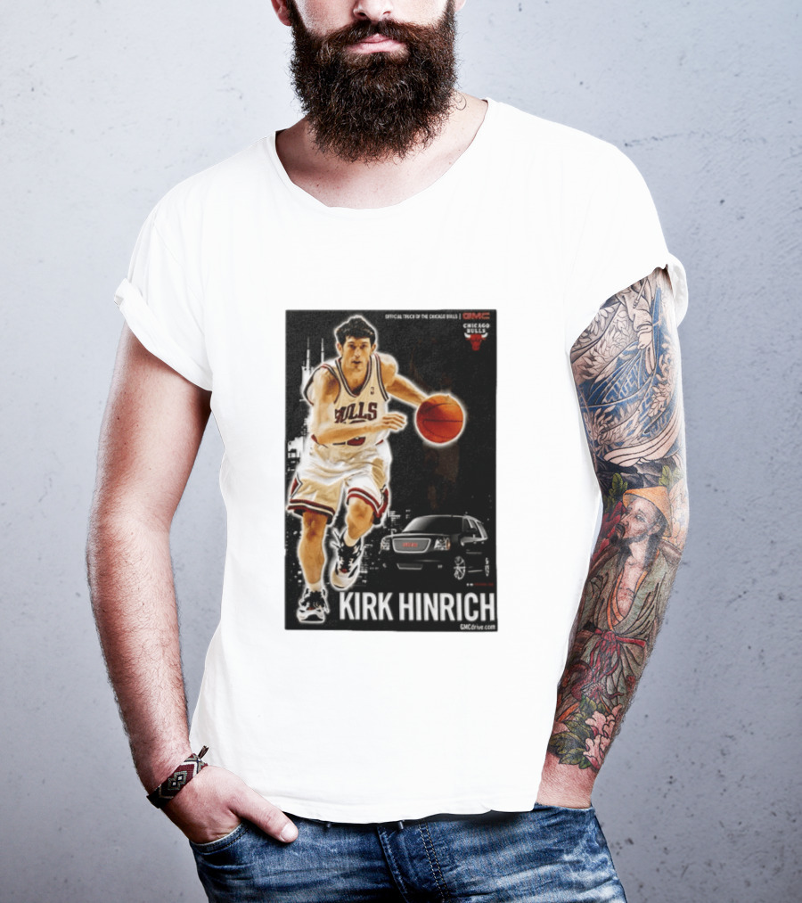 Kirk Hinrich Chicago Bulls GMC Basketball Action T-Shirt