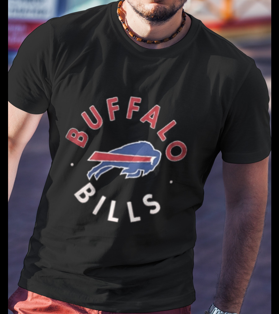 Buffalo Bills NFL Football Team Logo Blue And Red Buffalo T-Shirt