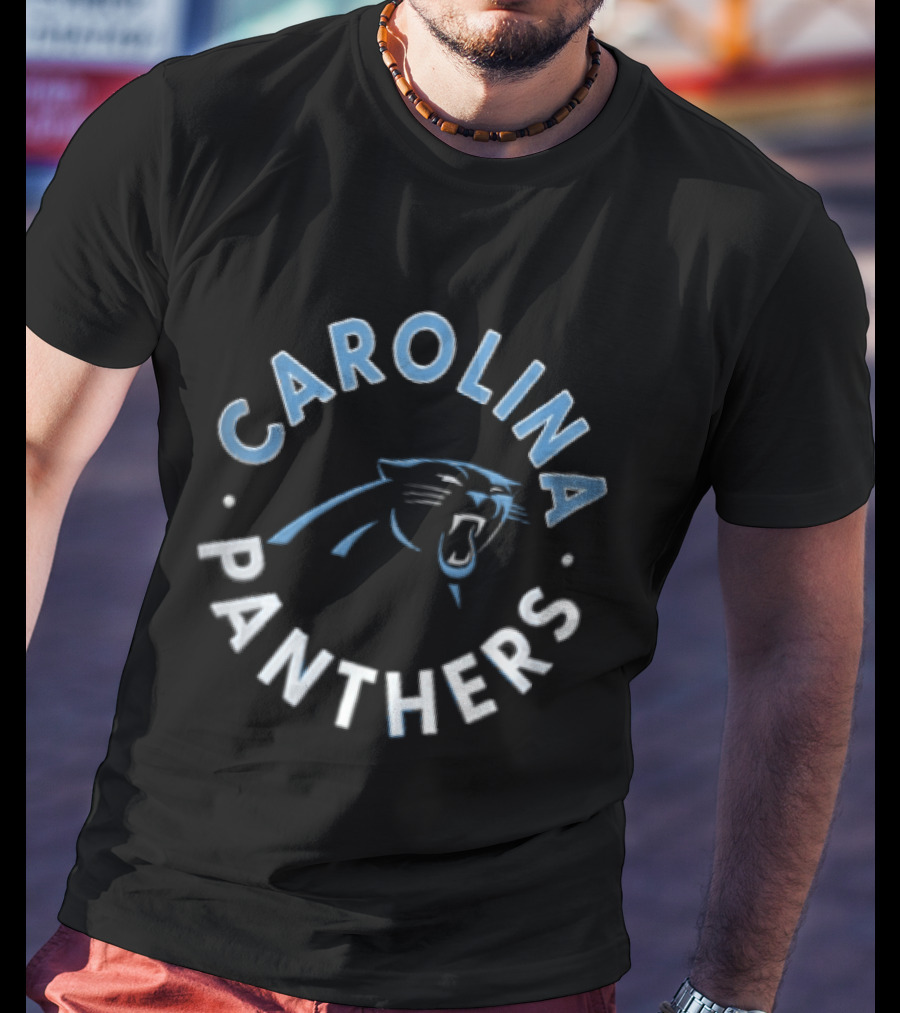 Carolina Panthers Team Spirit Feline T-Shirt