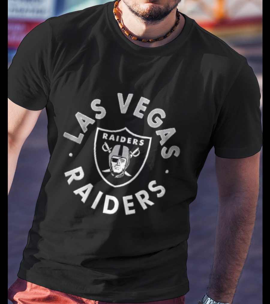 Las Vegas Raiders Football Team NFL Shield T-Shirt
