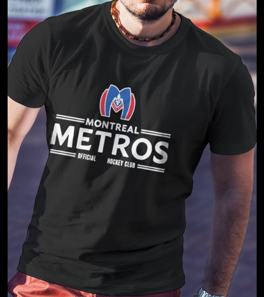 Montreal Metros Official Hockey Club Hudson Williams T-Shirt