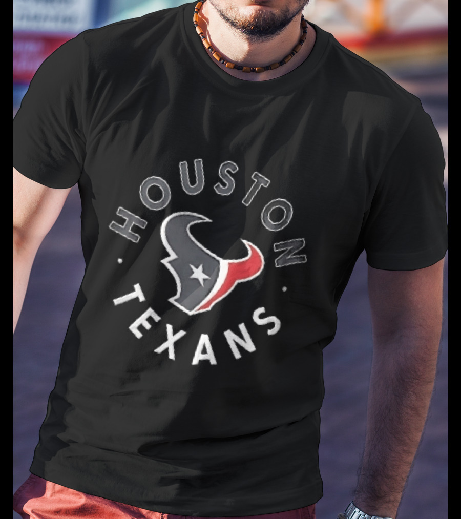 Houston Texans Bull Logo NFL Team Fan Merchandise T-Shirt