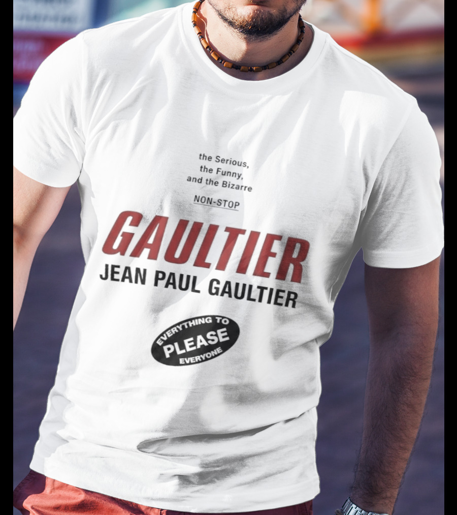 Anna Lewandowska Jean Paul Gaultier The Tacky The Fancy And The Elegancy T-Shirt