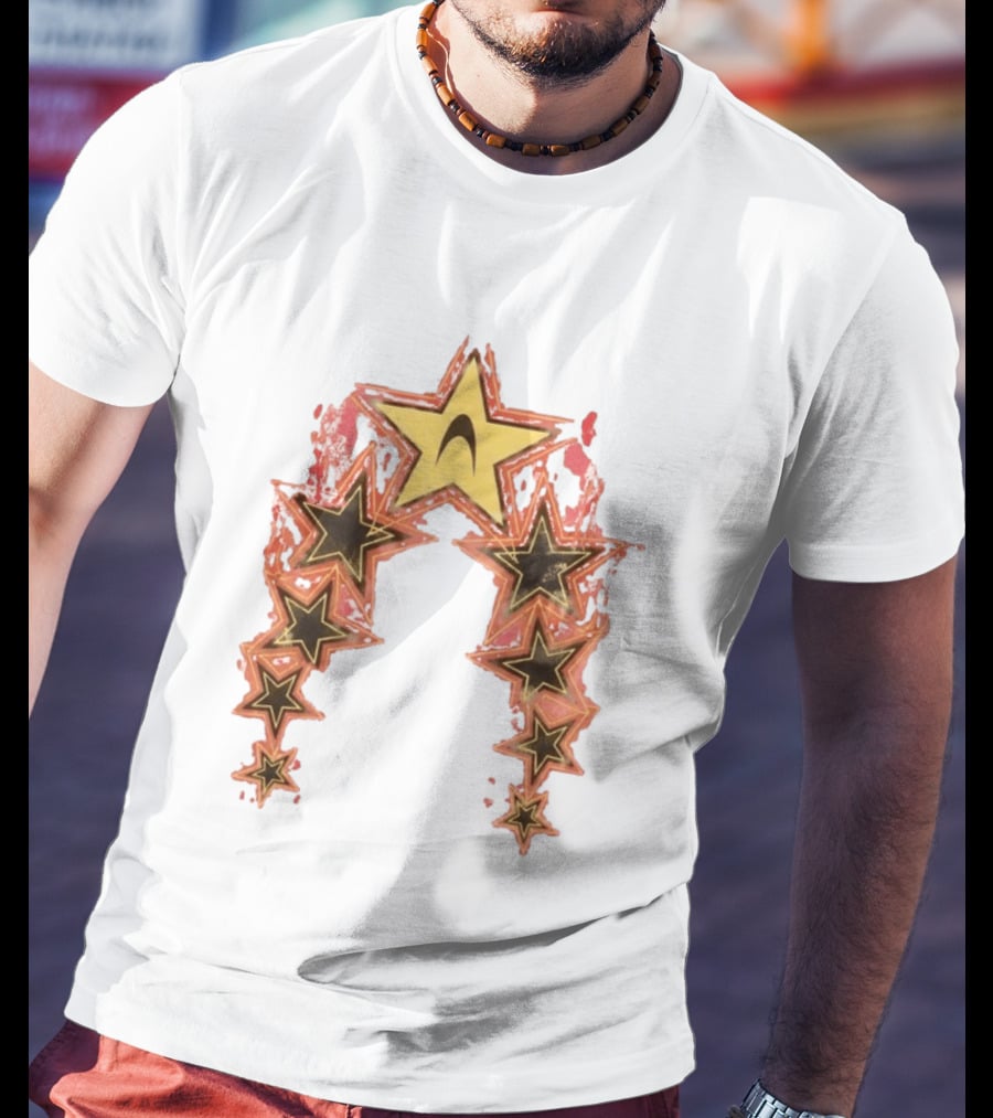BTS Jin Chicago All Star Starfleet Emblem Arch T-Shirt