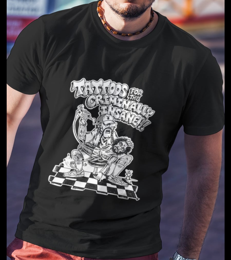Criminal Tattoos For The Criminally Insane Cowabunga Pizza Dudes T-Shirt