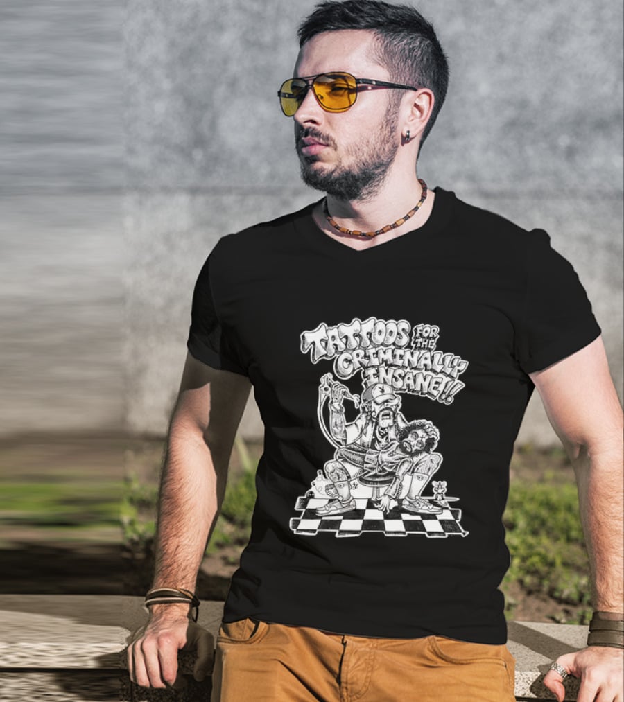 Criminal Tattoos For The Criminally Insane Cowabunga Pizza Dudes T-Shirt