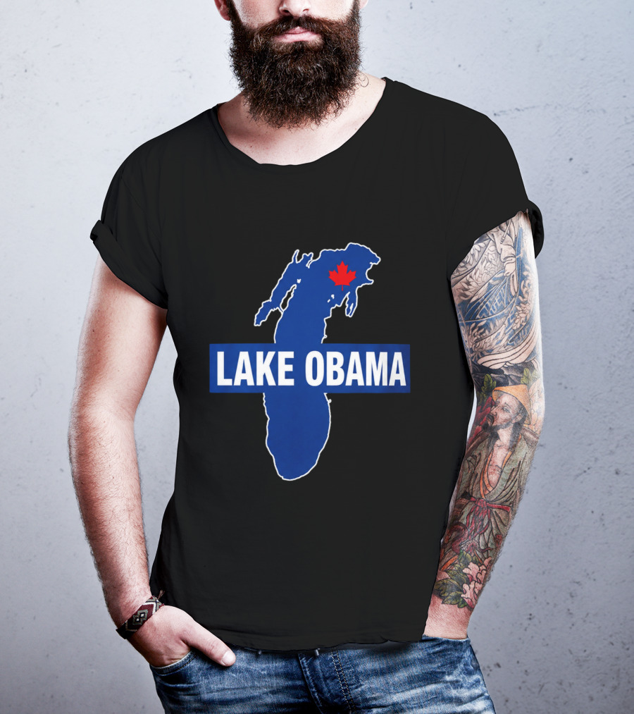 Doug Ford Lake Obama Great Lakes Maple Leaf T-Shirt