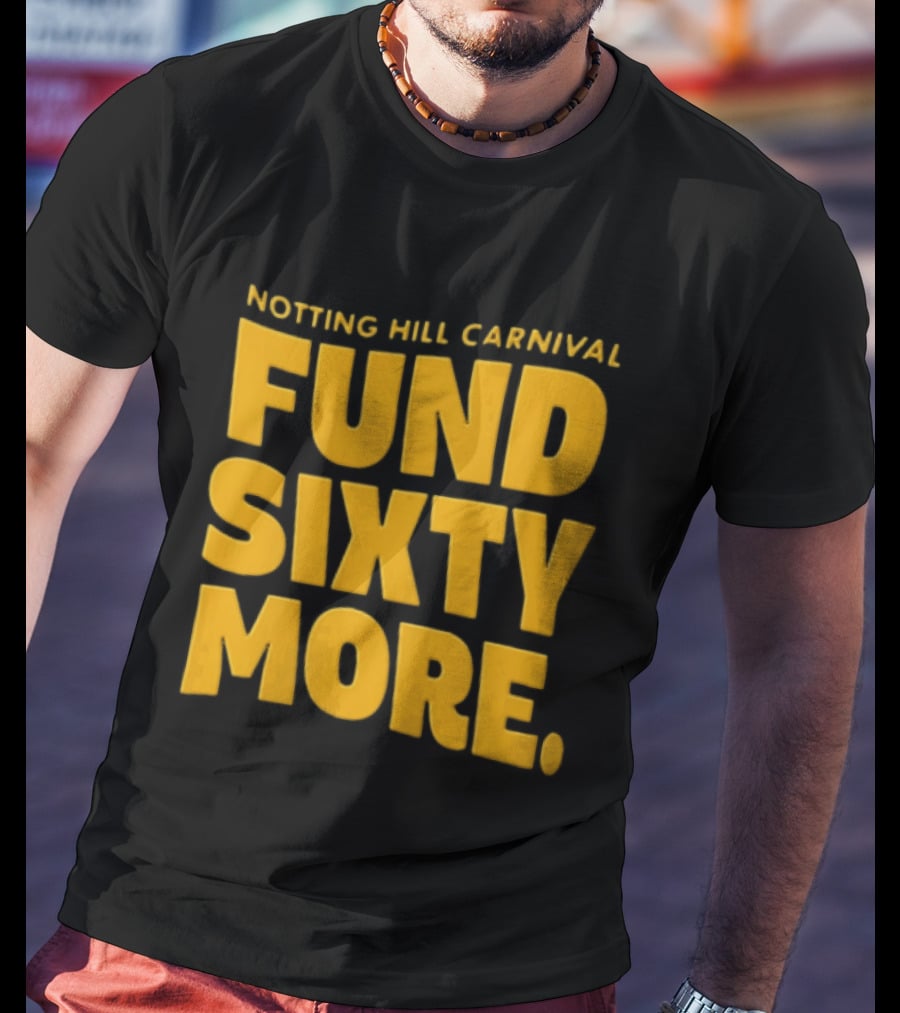 Notting Hill Carnival Fund Sixty More Celebration T-Shirt