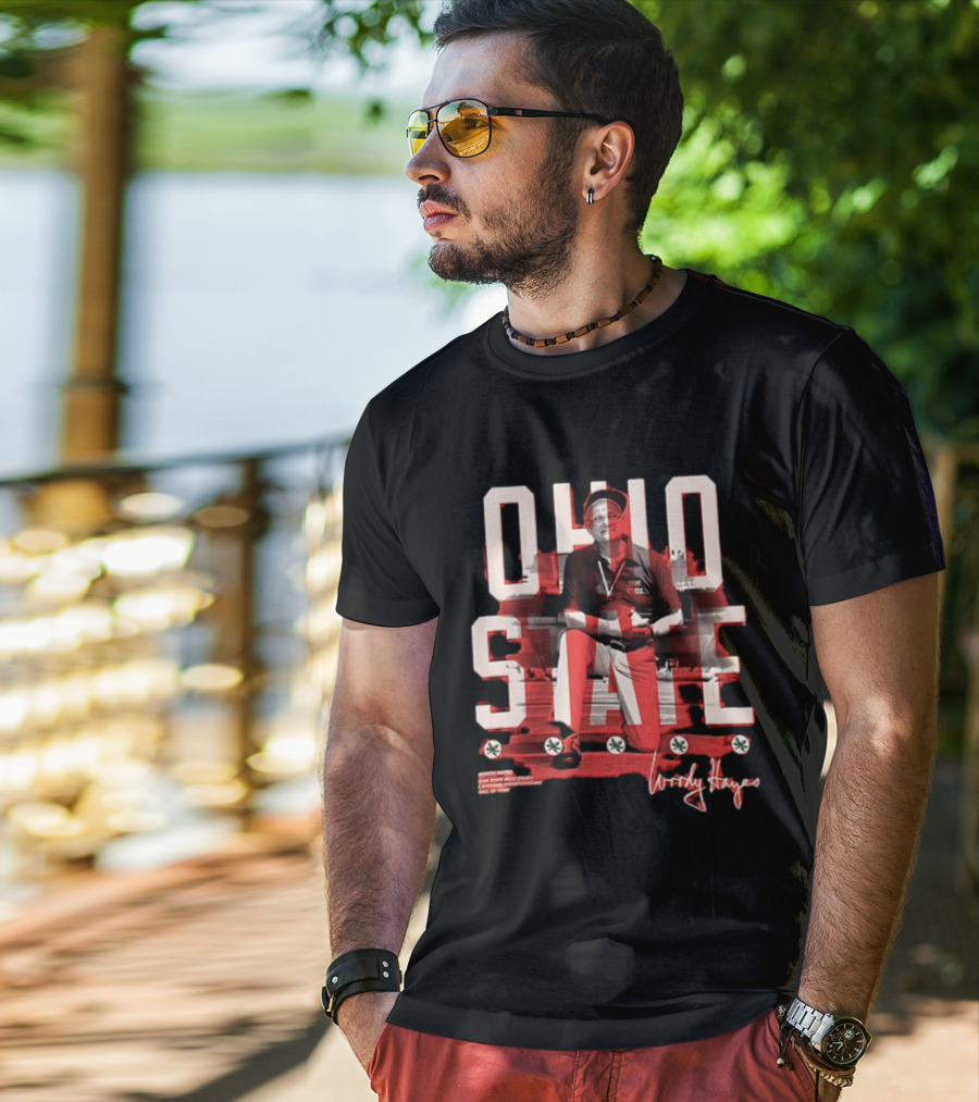Ohio State Buckeyes Woody Hayes Coach T-Shirt
