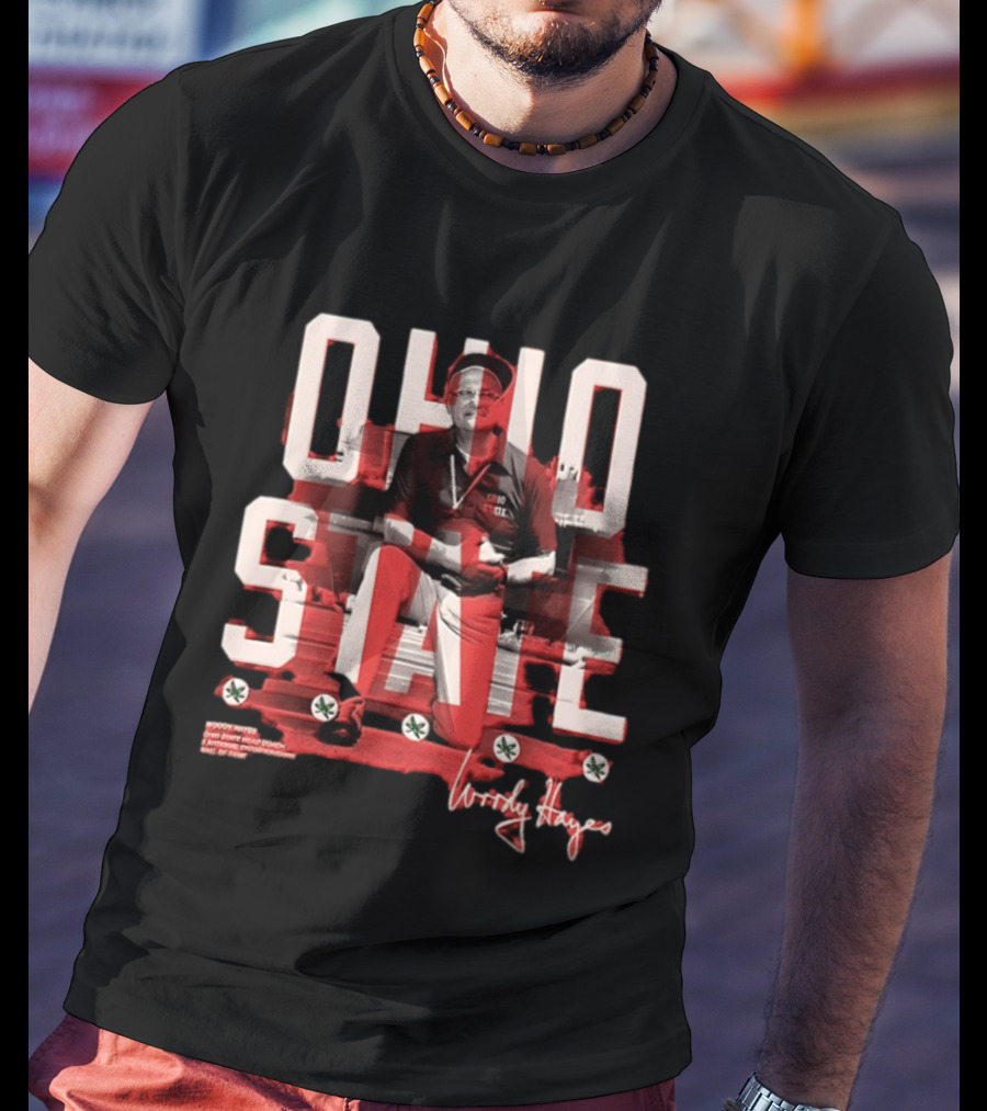 Ohio State Buckeyes Woody Hayes Coach T-Shirt