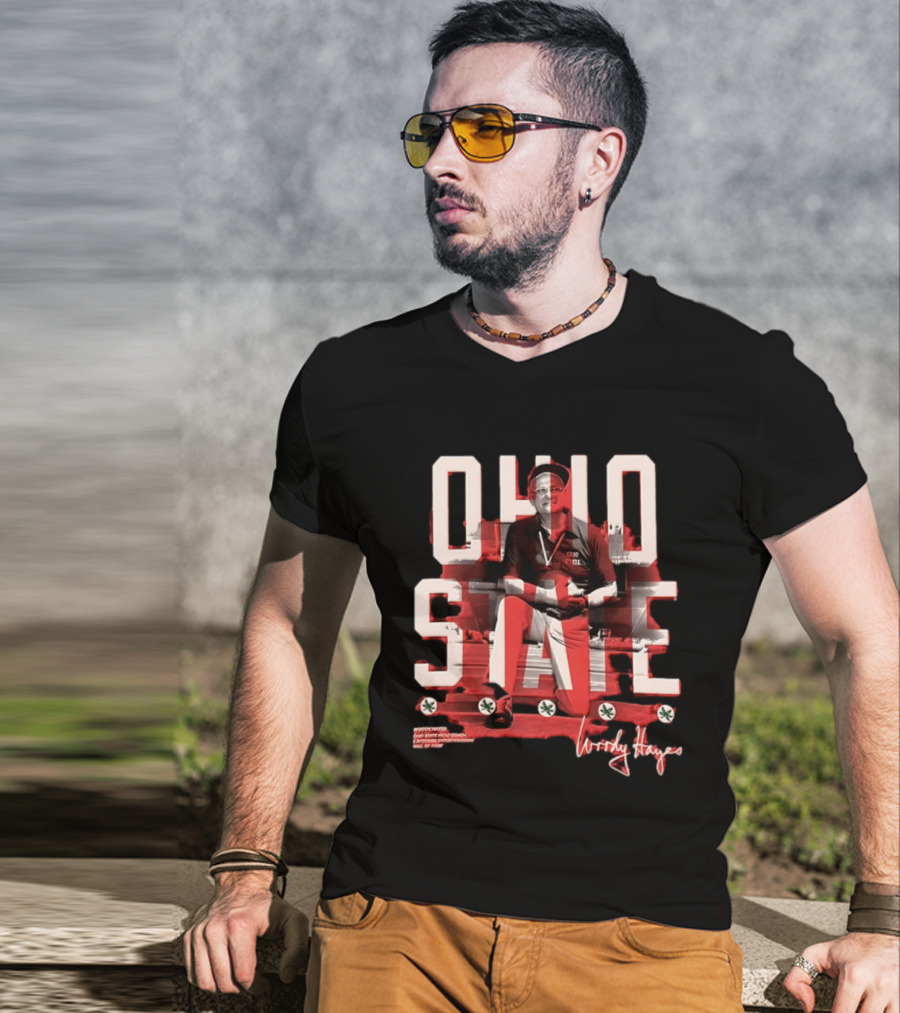 Ohio State Buckeyes Woody Hayes Coach T-Shirt