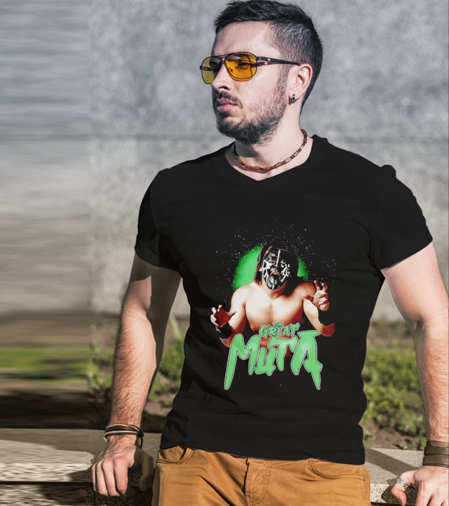 Great Muta Wrestling Legend Face Paint T-Shirt