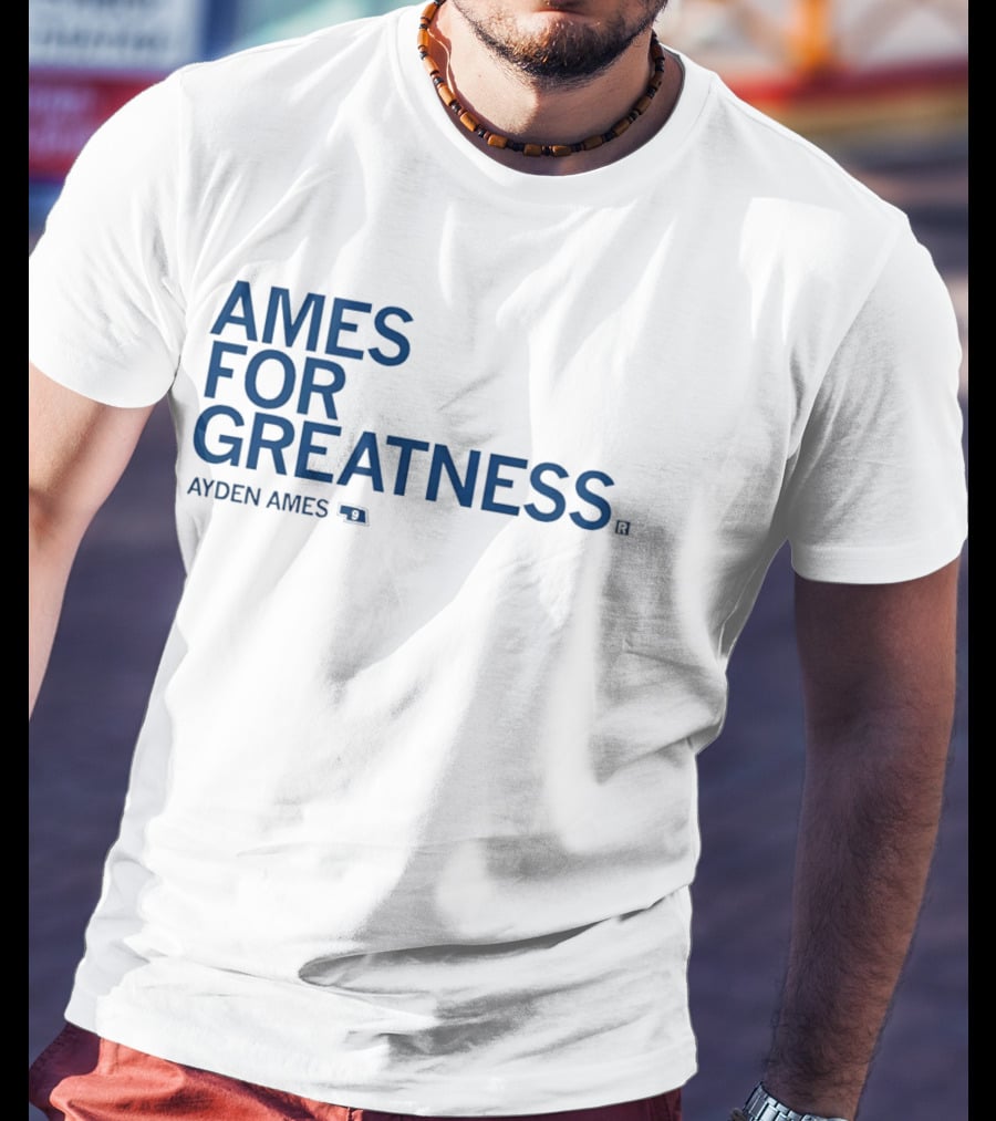 Ames For Greatness Ayden Ames Creighton Bluejays Number 9 T-Shirt