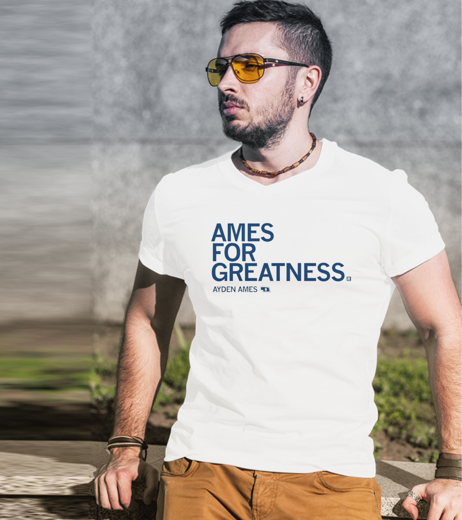 Ames For Greatness Ayden Ames Creighton Bluejays Number 9 T-Shirt