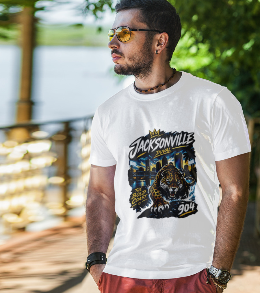 Jacksonville Duval 904 The Bold Coast T-Shirt