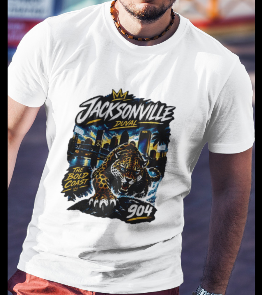 Jacksonville Duval 904 The Bold Coast T-Shirt