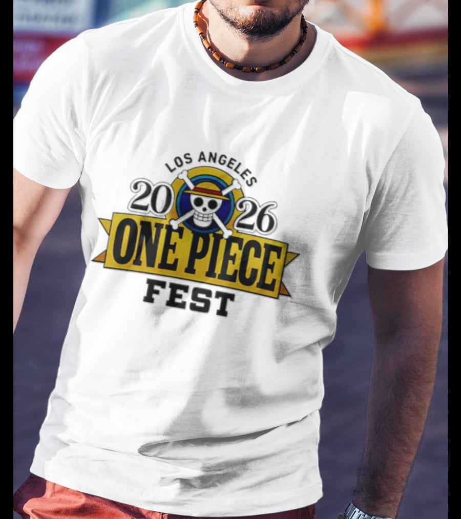 Los Angeles 2026 One Piece Fest Anime Event T-Shirt