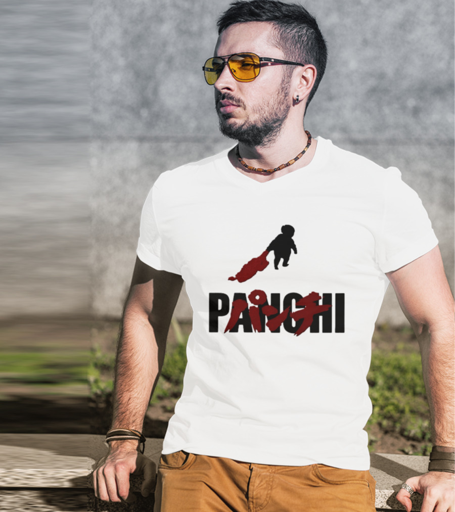 Panchi Monkey Teddy Bear Japanese T-Shirt
